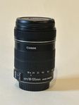 Canon EF-S 18–135mm IS med Hoya UV-filter
