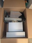 Benders Ventilationshuv silvermetallic 2-kupig isolerad