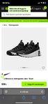 Oanvända Löparskor Nike dam strl 37.5