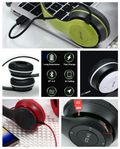 Trådlös Headset för iPhone,Android,Mp3,plats för minnesk