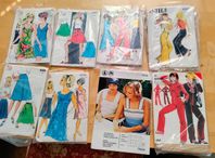 Fina retro mönster till klänningar, kjol, byxor mm