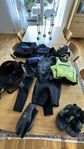 Komplett utrustning Kite, Kitesurfing Junior