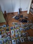 xbox 360 med kinect o ratt