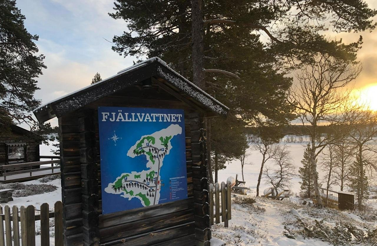 Fjällvattnet stugby - andel f...