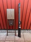 Projektorställ och filmduk