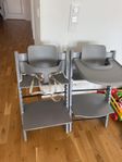 Stokke trip trap barnstolar