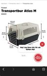 transportbur hund/katt