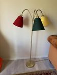golvlampa i mässing
