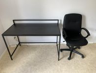 Skrivbord & kontorsstol 