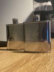 2 st Rémy Martin vintage fickpluntor med originalfodral