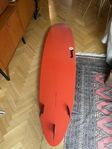 Torq 7’6 52 liter boardbag, fenor, leash 