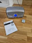 Radio med cd-spelare i retro-stil
