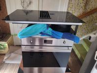 SMEG ugn inbyggnadsugn spis induktionshäll m inbyggd fläkt
