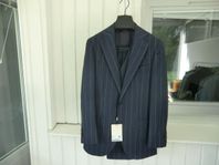 NY SuitSupply Lazio strl 44 tredelad kostym kritstreck