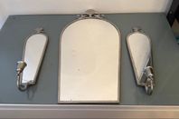 SPEGEL - SPEGELLAMPETTER / Tenn / Art Deco / 1900-tal