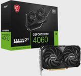 MSI RTX 4060 Ventus black 8gb oc Grafikkort