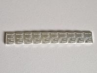 Silvertackor 10g K.A.Rasmussen - 10 x 1g - Fint Silver