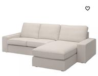 Soffa IKEA Kivik 3 sits med divan i mycket fint skick