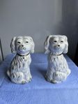 2 Porslin hundar Royal