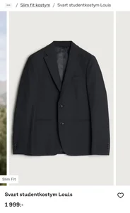 Dressmann studentkostym