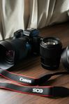 Canon EOS M50 Mark II + 2 Sigma-objektiv