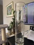 40cm hög glas vas