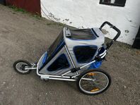 Löp och cykelvagn 