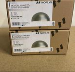 Norlys Paris 163 Galvanized Vägglampa ×2