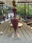 Bordslampa i glas och mässing Einar Bäckström