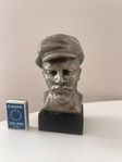 Sovjetunionen Lenin metal Byst USSR. CCCP. Sovjetisk. Rysk