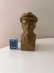 Sovjetunionen Lenin metal Byst - Skulptur.. CCCP. Sovjet