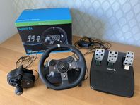 Logitech G920 Driving Force ratt och växelspak