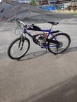 Cykel med påhängsmotor "100cc"