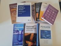 Kurslitteratur för kriminologi, psykologi, etc