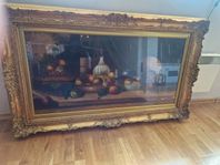 Stor fin tavla i mkt fint skick  90x150 cm 
