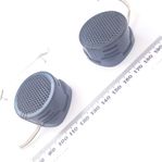 2X Inbyggd crossover Mini Dome Diskanthögtalare-Bilhögtala