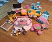 Möbler till Lundby dockskåp dockhus 