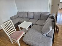 Billig U-soffa