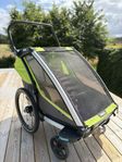 Thule chariot Cab, dubbelvagn, multisportvagn