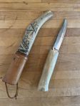 Kniv handtag av renhorn Frosts Mora Handgjord