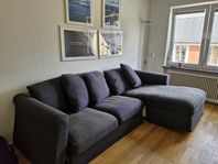 Soffa Ikea Grönlid 2 sits plus schäslong