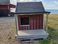 hundhus med altan isolerad 