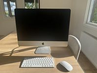 iMac 21,5” (2017) –8GB RAM, 250GB HDD– med tangentbord