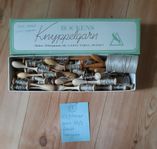 Knyppelgarn, pinnar och spolmaskiner