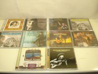Tio CD-skivor med Willie Nelson 30:-/st