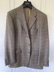 Hugo Boss brunrutig Angelico blazer, storlek 52