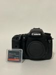Canon EOS 7D, i fint skick, originalkartong & batterigrepp
