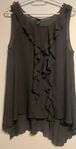 H&M svart blus, storlek 40