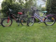 Barncyklar 20 tum, Crescent och Monark