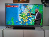 Philips 55" 4k UHD ambilight smart TV + väggfäste